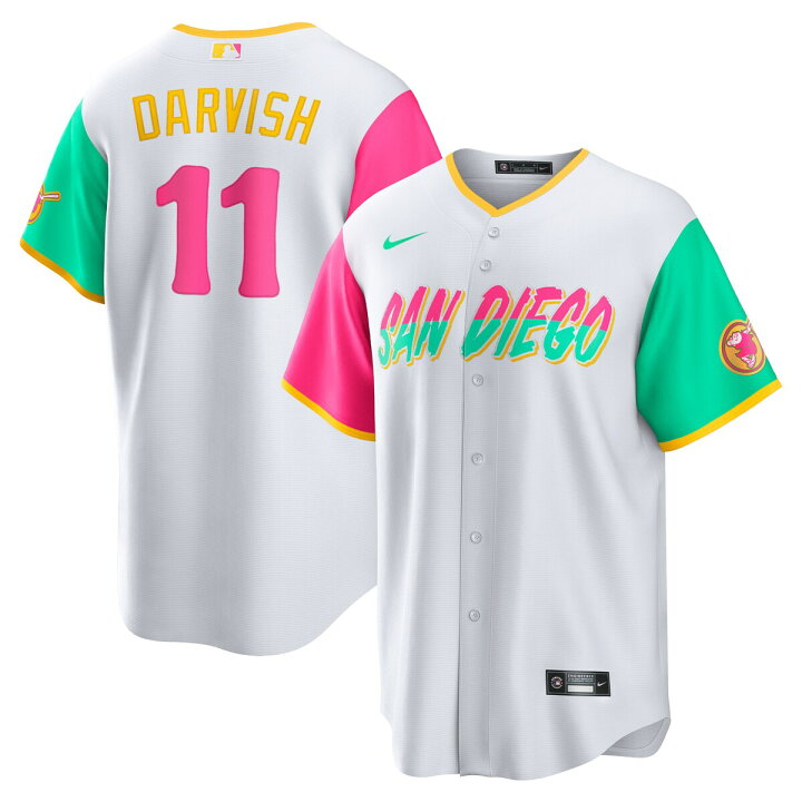 楽天市場】【公式グッズ】MLB パドレス ダルビッシュ有 レプリカ 