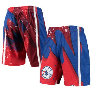 yObYzNBA 76ers V[c Mitchell & Ness/~b`FlX Y bh (Mens MNC HWC Hyper Hoops Swingman Short)