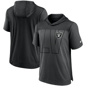 NFL レイダース Tシャツ Nike ナイキ メンズ ヘザーチャコール (21 Mens Fan Gear DriFit Hooded SST)