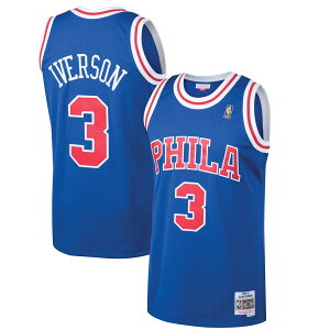 yObYzNBA 76ers AEACo[\ jtH[ Mitchell & Ness/~b`FlX Y Cu[ (MNC NBA HWC Mens Swingman Jersey)