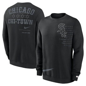 MLB ホワイトソックス トレーナー Nike ナイキ メンズ ブラック (23 Men's Nike Statement Ball Game Crew Fleece)