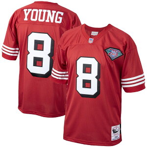 yObYzNFL 49ers XeB[uEO I[ZeBbN jtH[ Mitchell & Ness/~b`FlX Y XJ[bg (Men's MNC Authentic Jersey)