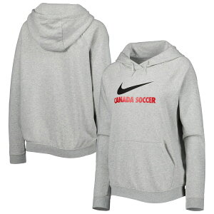 �y�����O�b�Y�zNATIONAL TEAM �J�i�_��\ �t���[�X �v���I�[�o�[ �p�[�J�[ Nike/�i�C�L ���f�B�[�X �w�U�[�O���C (BCS HO22 Women's Lockup Varsity Fleece PO Hood)