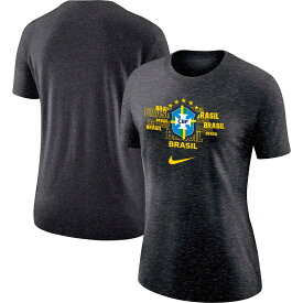 NATIONAL TEAM ブラジル代表 Tシャツ Nike ナイキ レディース ブラック (BCS HO22 Women's Varsity Tee)
