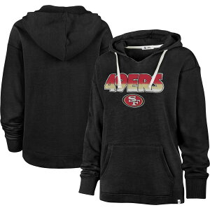 �y�����O�b�Y�zNFL 49ers �v���I�[�o�[ �p�[�J�[ '47 ���f�B�[�X �u���b�N (22 Women's Color Rise Kennedy POH)