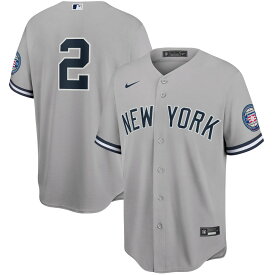 MLB ヤンキース デレク・ジーター レプリカ ユニフォーム Nike ナイキ メンズ グレイ (Derek Jeter Men's Replica Nike Jersey)