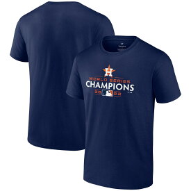 MLB アストロズ Tシャツ Fanatics（ファナティクス） メンズ ネイビー (MEN'S FANATICS BRANDED CHAMPION LOGO SHORT SLEEVE TEE)