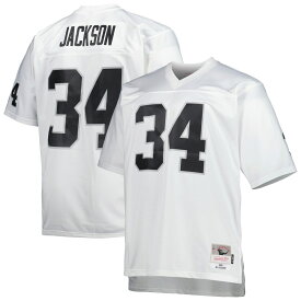 NFL レイダース ボー・ジャクソン レプリカ ユニフォーム Mitchell & Ness（ミッチェル＆ネス） メンズ ホワイト (Men's MNC B&T Legacy Retired Player Jersey)