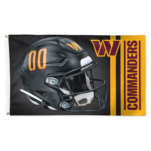 �y�����O�b�Y�zNFL �R�}���_�[�Y �t���b�O WinCraft/�E�B���N���t�g (1 Sided 3x5 Deluxe Flag- Alternate Helmet)