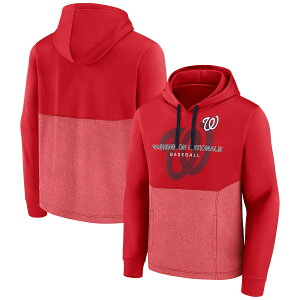 �y�����O�b�Y�zMLB �i�V���i���Y �v���I�[�o�[ �p�[�J�[ Fanatics/�t�@�i�e�B�N�X �����Y ���b�h (Men's Fanatics Branded Call the shots Long Sleeve Pullover H)