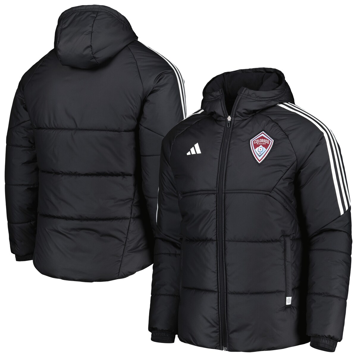 【お1人様1点限り】MLS ラビッツ ジャケット＆パンツ Adidas アディダス メンズ ブラック (ADI S23 Men's Winter Jacket)