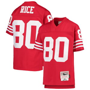 yObYzNFL 49ers WF[ECX jtH[ Mitchell & Ness/~b`FlX LbYTCY XJ[bg (NFL Youth Legacy Jersey)