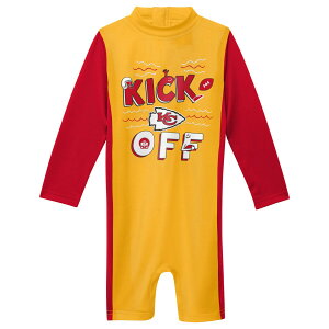 �y�����O�b�Y�zNFL �`�[�t�X ���� Outerstuff �g�h���[�E�c���T�C�Y �S�[���h (23 Toddler Wave Runner LS Wetsuit)