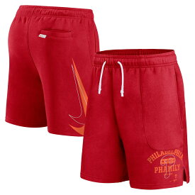 MLB フィリーズ カジュアル ショーツ Nike ナイキ メンズ レッド (23 Men's Nike Statement Ball Game Fleece Short)