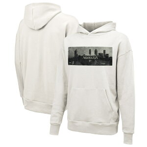 yObYzNFL t@RY vI[o[ p[J[ Majestic/}WFXeBbN zCg (23 Falcons Sundays Skyline off-white hoodie)