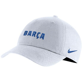 ラ・リーガ バルセロナ アジャスタブルキャップ Nike ナイキ レディース ホワイト (NIK SU23 Women's Campus Cap)