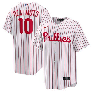 yObYzMLB tB[Y J.T.[g vJ jtH[ Nike/iCL Y zCg (Men's MLB Nike Official Replica Player Jersey - Phillies 2023 Extended Presell)