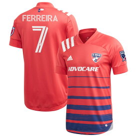 MLS FCダラス フェレイラ オーセンティック ユニフォーム Adidas（アディダス） メンズ レッド (MLS-ADIMENPRM20 JERMENACS)