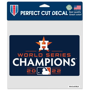 �y�����O�b�Y�zMLB �A�X�g���Y �J�[�p�i�E�J�[�A�N�Z�T���[ �E�B���N���t�g (22 MLB WS Champ 8x8 Perfect Cut Decal)