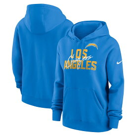 NFL チャージャーズ フリース プルオーバー パーカー Nike ナイキ レディース パウダーブルー (23 Women's Wordmark Club Fleece POH)