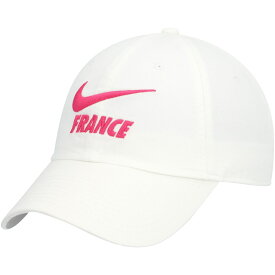 NATIONAL TEAM フランス代表 アジャスタブルキャップ Nike ナイキ レディース ホワイト (BCS HO22 Women's Campus Cap)