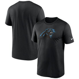 NFL パンサーズ Tシャツ ロゴ入り Nike ナイキ メンズ ブラック (23 NFL FANGEAR Men's Nike Legend Logo SST)