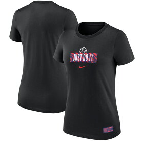 NATIONAL TEAM アメリカ代表 Tシャツ Nike ナイキ レディース ブラック (NIK F23 Women's Verbiage Tee)