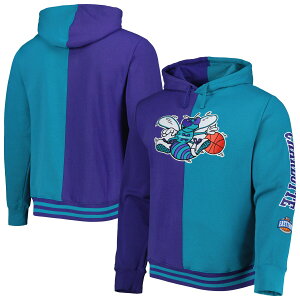 yObYzNBA z[lbc vI[o[ p[J[ i傫TCYj Mitchell & Ness/~b`FlX Y p[v (Mens B&T MNC FA22 HWC Split Applique PO Hoodie)