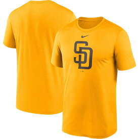 MLB パドレス Tシャツ （ビッグサイズ） Nike ナイキ メンズ ゴールド (Men's Nike Large Logo Legend TALL Short Sleeve Tee)