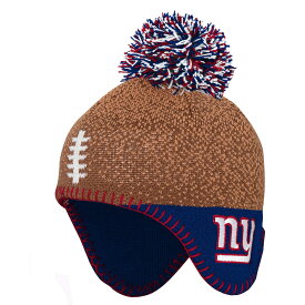 NFL ジャイアンツ ニット帽 Outerstuff（アウタースタッフ） トドラー ブラウン (NFL Child Football Head Knit)
