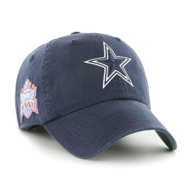 【公式グッズ】NFL カウボーイズ キャップ・帽子 '47/フォーティーセブン/フォーティーセブン メンズ ネイビー (NFL Sure Shot Franchise)