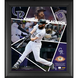 MLB ロッキーズ チャーリー・ブラックモン コレクタブルフォト Fanatics（ファナティクス） (MLB18 15x17 GU Ball Player Collage)