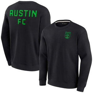 yObYzMLS I[XeBFC g[i[ Fanatics/t@ieBNX ubN (Unisex Fanatics Signature Elements Super Soft Fleece Pullover Crew Sweatshirt)