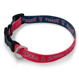 MLB エンゼルス ペット用品（首輪） ウィンクラフト (1 inch Wide Medium Adjustable Pet Collar)