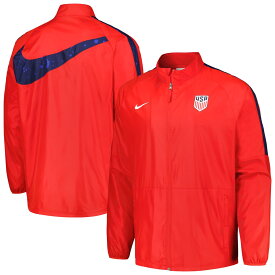 NATIONAL TEAM アメリカ代表 ジャケット Nike ナイキ メンズ レッド (NIK F23 Men's Academy AWF Jacket)