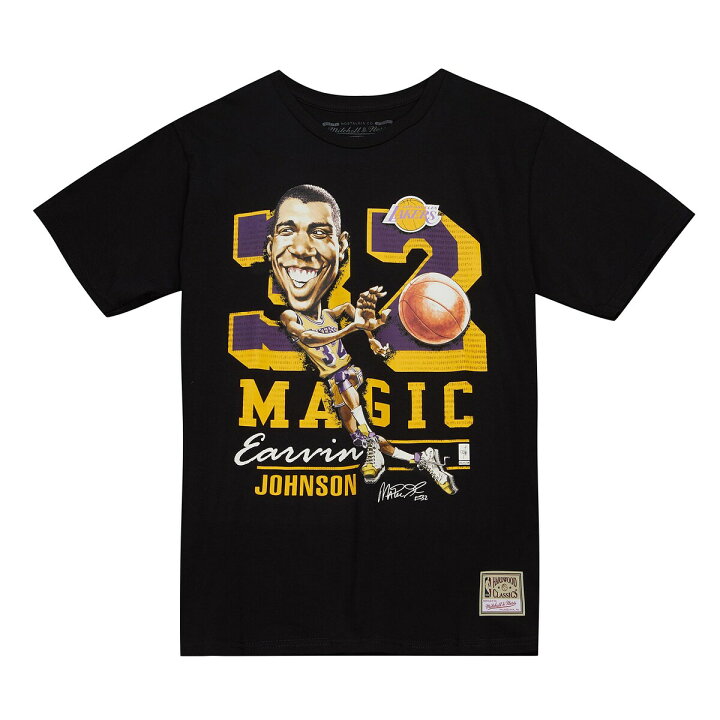 楽天市場】【公式グッズ】NBA レイカーズ マジック・ジョンソン T 