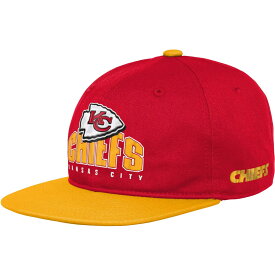 NFL チーフス スナップバック キャップ Outerstuff（アウタースタッフ） キッズ レッド (NFL Youth Legacy Deadstock Snapback)