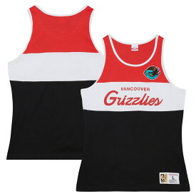 NBA グリズリーズ タンクトップ Mitchell & Ness（ミッチェル＆ネス） メンズ ブラック (23 NBA SPECIAL SCRIPT TANK TOP)