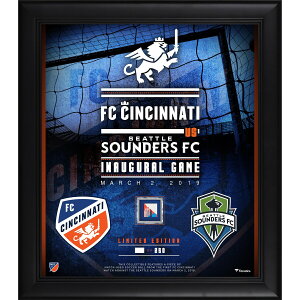【公式グッズ】MLS FCシンシナティ コレクタブルフォト Fanatics Authentic/ファナティクスオーセンティック (MLS 2019 Framed 15x17 Collage)