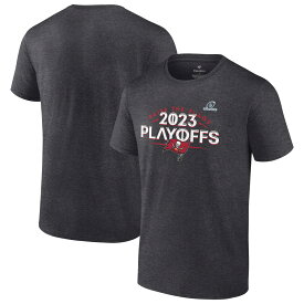 NFL バッカニアーズ Tシャツ Fanatics（ファナティクス） メンズ ヘザーチャコール (23 Men's FB Playoff Ready Playoff Participant SST)