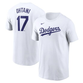 MLB ドジャース 大谷 翔平 Tシャツ Nike ナイキ メンズ ホワイト (2024 Mens Nike Fuse N&N - Ohtani)