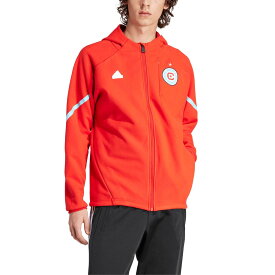 MLS シカゴ・ファイア アリャーズ・イヴァチッチ ジャケット Adidas（アディダス） メンズ レッド (ADI 2024 Men's Player Anthem & Travel Jacket)