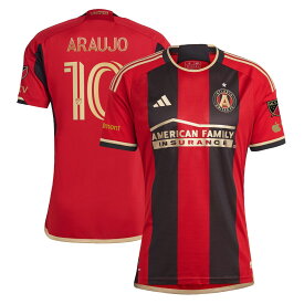 MLS アトランタ・ユナイテッドFC アラウージョ オーセンティック ユニフォーム Adidas（アディダス） メンズ ブラック (15873 JERMENACS)