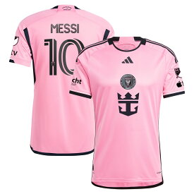 MLS インテルマイアミCF メッシ オーセンティック ユニフォーム Adidas（アディダス） メンズ ピンク (ADI 2024/25 Men's Authentic Jersey - Player)
