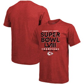 NFL チーフス Tシャツ Majestic（マジェスティック） メンズ レッド (MEN'S NFL SUPERBOWL CHAMP TRIBLEND TEE)