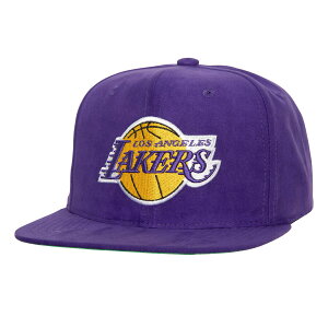 �y�����O�b�Y�zNBA ���C�J�[�Y �X�i�b�v�o�b�N �L���b�v Mitchell & Ness/�~�b�`�F�����l�X �����Y �p�[�v�� (24 NBA MNC Sweet Suede Snapback)