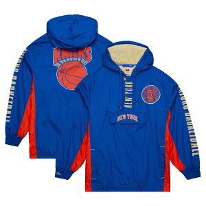 yObYzNBA jbNX vI[o[ i傫TCYj Mitchell & Ness/~b`FlX Y u[ (NBA Men's MNC HWC Team OG 2.0 Anorak Nylon Windbreaker Jacket B&T)