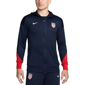 NATIONAL TEAM アメリカ代表 ジャケット Nike ナイキ メンズ ネイビー (NIK SU24 Men's Strike Hooded Track Jacket)