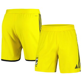 MLS コロンバス・クルー サッカー用 ショーツ Adidas（アディダス） メンズ ゴールド (ADI 2024 Men's Authentic Short)