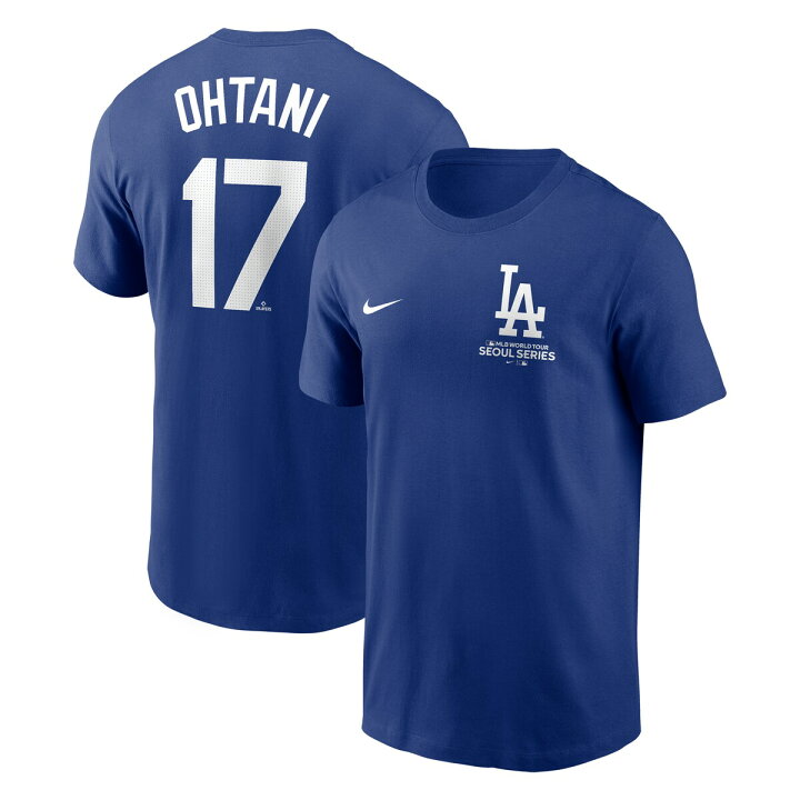 楽天市場】【公式グッズ】MLB ドジャース 大谷 翔平 ネーム&ナンバー T 